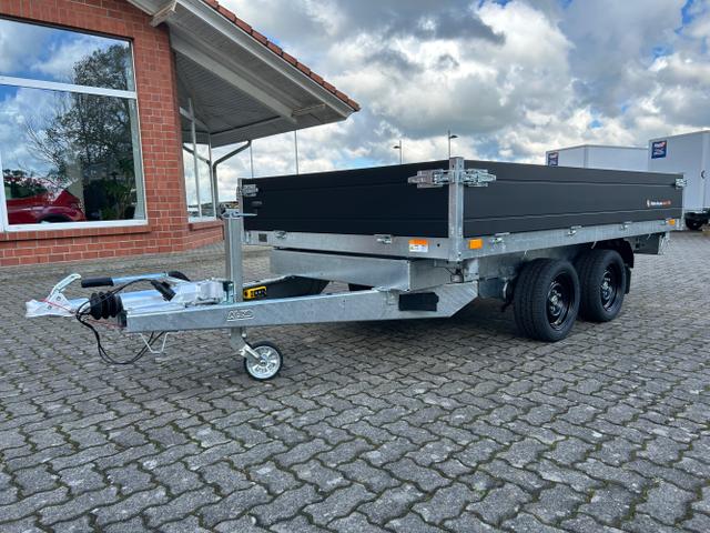 Saris / Kipper / / / / K3 306 184 3500 2 E 3,5t Kipper Anhänger Black Edition Vorbereitung Auffahrschienen