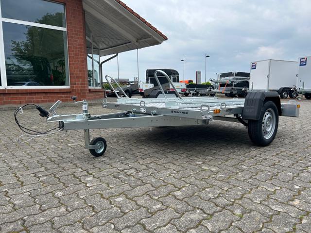 TEMA / Temared Moto / / / / 2 R Premium 750kg Motorradtransporter 100km/h Alubodenplatte