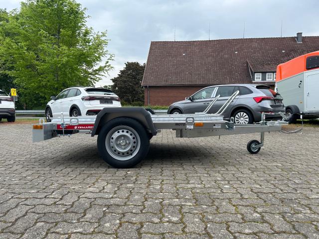 TEMA / Temared Moto / / / / 2 R Premium 750kg Motorradtransporter 100km/h Alubodenplatte