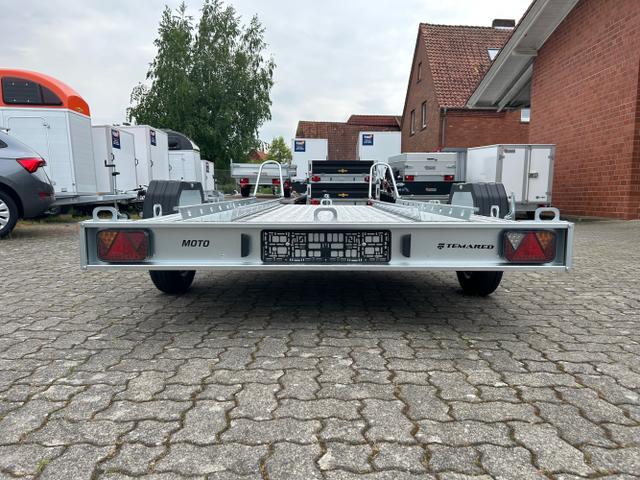 TEMA / Temared Moto / / / / 2 R Premium 750kg Motorradtransporter 100km/h Alubodenplatte