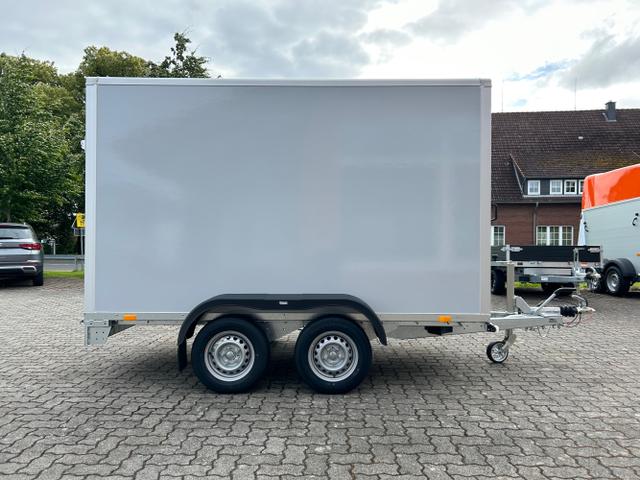 Saris / Kofferanh&auml;nger / / / / GO 306 154 180 2000 2 2,0t Kofferanh&auml;nger Heckrampe Auffahrklappe Grau