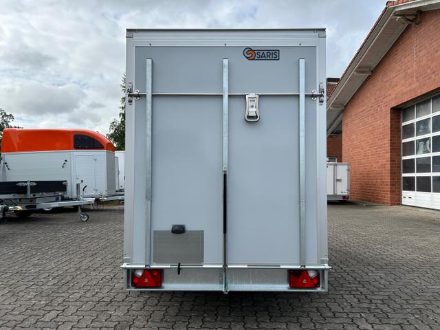 Saris / Kofferanh&auml;nger / / / / GO 306 154 180 2000 2 2,0t Kofferanh&auml;nger Heckrampe Auffahrklappe Grau