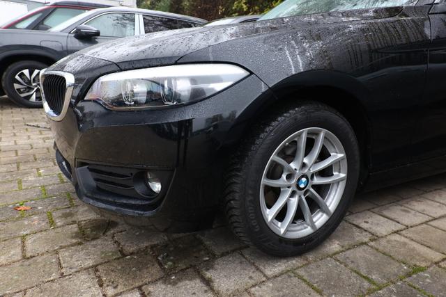 BMW 2er Coup&eacute; Advantage 218i LED Leder Schiebe SHZ 