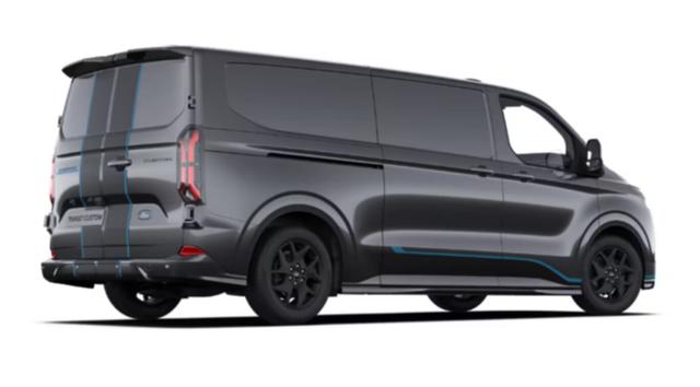 Ford E-Transit Sport Custom 71kWh 340L2 Nav AHKVorb 