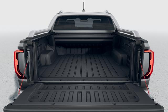 Volkswagen Amarok Aventura AHK Rollcover Chrom Matrix Leder 