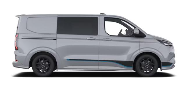 Ford E-Transit Sport Custom DCiV 71kWh L1 ACC Kam360 