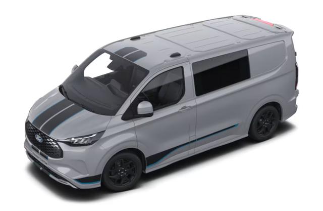 Ford E-Transit Sport Custom DCiV 71kWh L1 ACC Kam360 