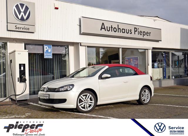 Volkswagen Golf Cabriolet - VI 2.0 TDI Einzelstück Standheizung Navi
