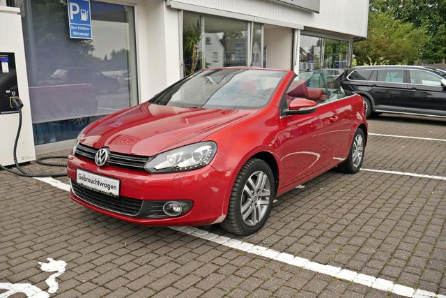 Volkswagen Golf Cabriolet VI Exclusive 2.0 TDI DSG Einzelst&uuml;ck Xenon Leder AHK 