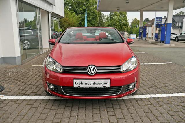 Volkswagen Golf Cabriolet VI Exclusive 2.0 TDI DSG Einzelst&uuml;ck Xenon Leder AHK 