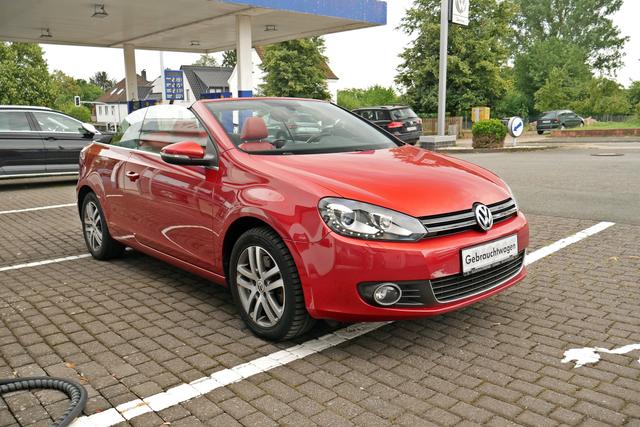 Volkswagen Golf Cabriolet VI Exclusive 2.0 TDI DSG Einzelst&uuml;ck Xenon Leder AHK 