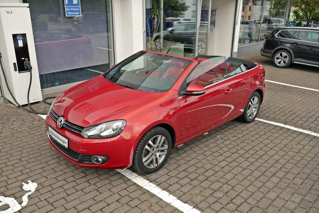 Volkswagen Golf Cabriolet VI Exclusive 2.0 TDI DSG Einzelst&uuml;ck Xenon Leder AHK 