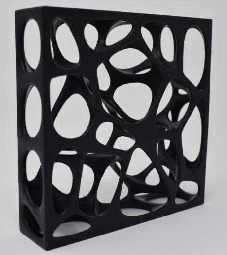 Quader organisch chemisch geglättet