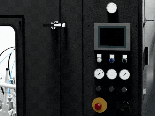 AMT PostPro DP PRO Strahlanlage Parametereinstellungen