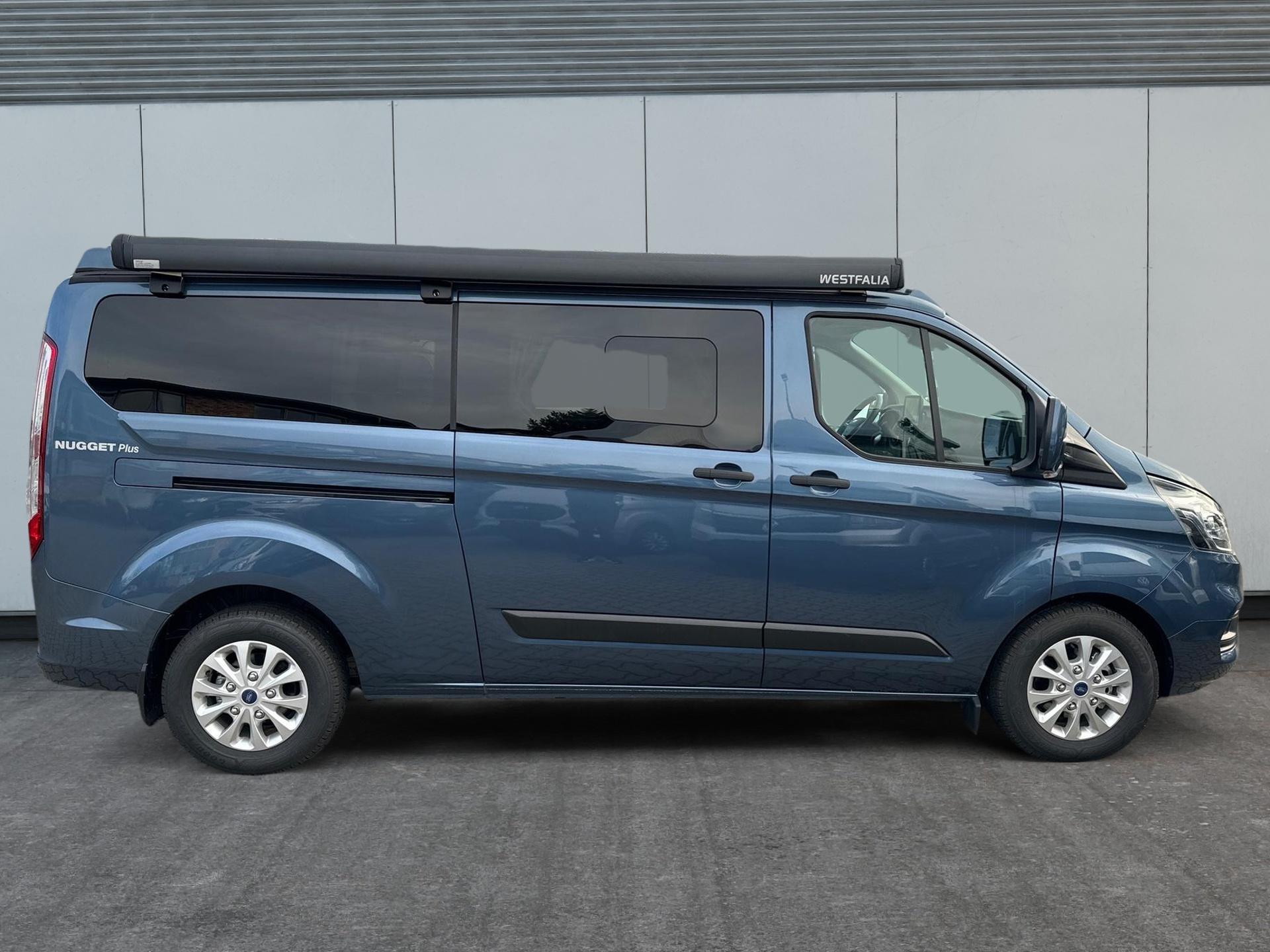 Ford Transit Custom Nugget 340 NAVI+ACC+AHK+SHZ+GJR+MARKISE - günstig  online kaufen