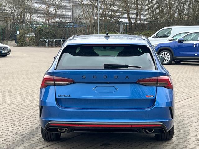 Skoda / Octavia Combi / Blau / / / NAVI+MATRIX-LED+EL. HECKKL.+ 18LM