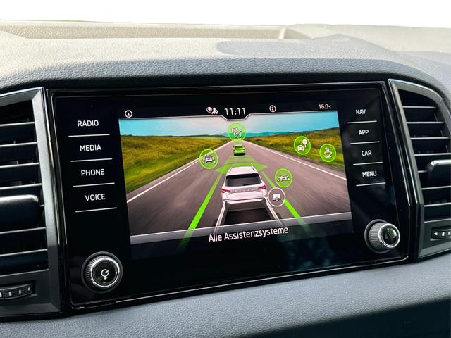 Skoda / Karoq / Grau / / / SHZ+ACC+KESSY+VICO+SMARTLINK+18'' ALU