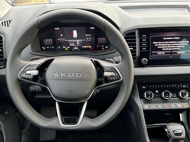 Skoda / Karoq / Grau / / / AHK+el.HECKKLAPPE+KAMERA+PDC+KESSY+ACC