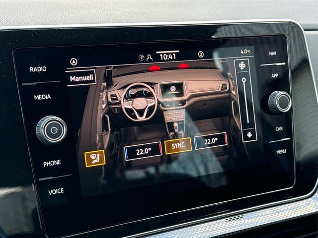 Volkswagen / T-Cross / Blau / / / KAMERA+IQ-LIGHT+SUNSET+PDC+SHZ+18 LM, Beispielbilder, ggf. teilweise mit Sonderausstattung