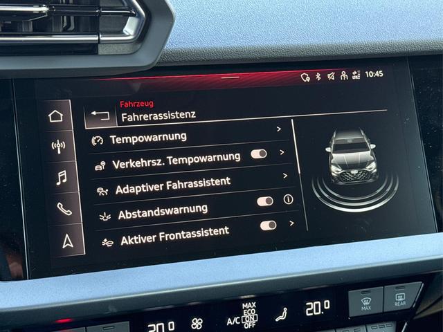 Audi / A3 Sportback / Schwarz / / / ACC+KAMERA+SHZ+LED+16LM+APP