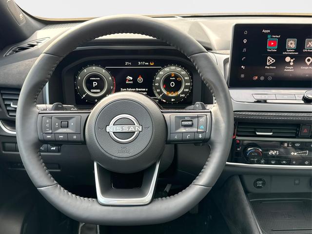 Nissan / Qashqai / Blau / / / FACELIFT+PANO+360&deg;KAMERA+PDC+EL.HECKKL. , Beispielbilder, ggf. teilweise mit Sonderausstattung