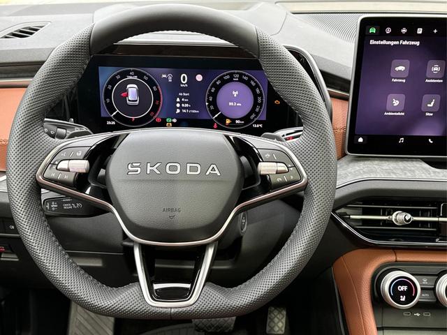 Skoda / Kodiaq / Wei&szlig; / / / LEDER+AHK+PANO+MATRIX+360 KAM+eHK+20 LM, Beispielbilder, ggf. teilweise mit Sonderausstattung