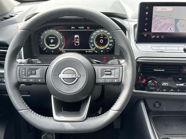 Nissan / Qashqai / Grau / / / EL.HECKKL+HEAD-UP+KAMERA+ACC+PDC+SHZ+LED 