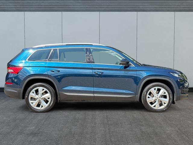 Skoda / Kodiaq / Blau / / / AHK+STANDHEIZUNG+ACC+19ALU+DAB