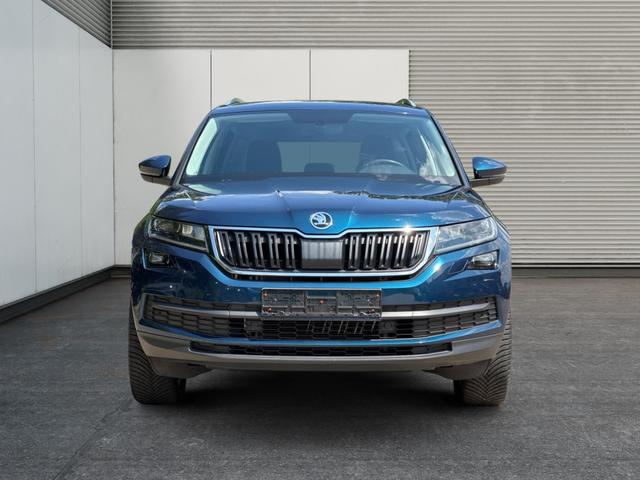 Skoda / Kodiaq / Blau / / / AHK+STANDHEIZUNG+ACC+19ALU+DAB