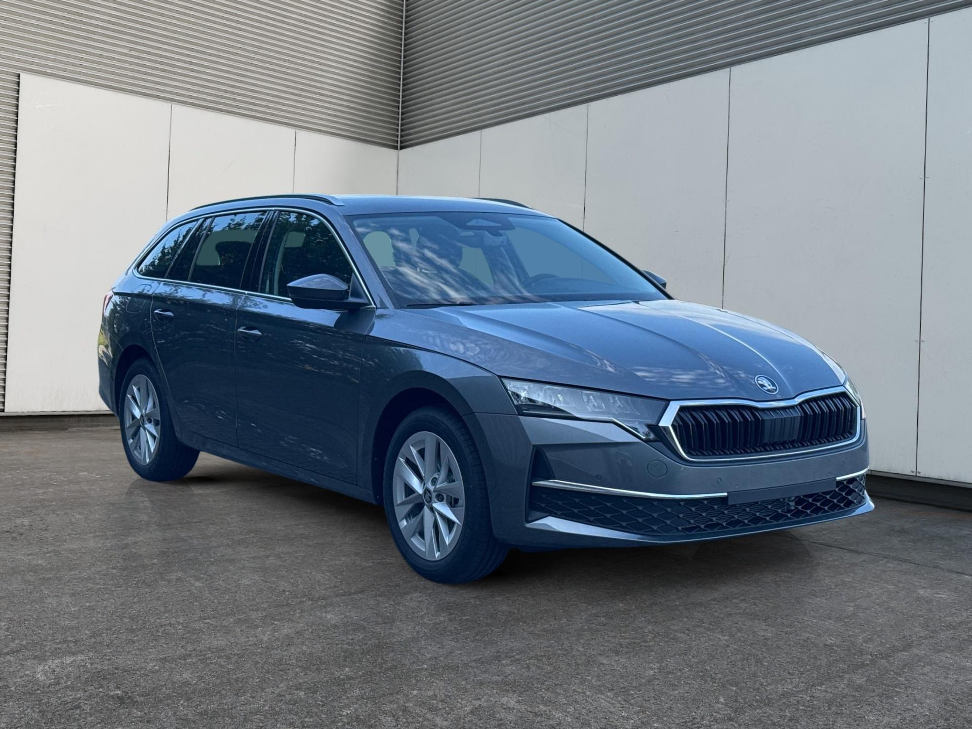 Skoda / Octavia Combi / Grau /  /  / ACC+AHK+eHK+KAM+PDC+LED+17 ALU+SHZ