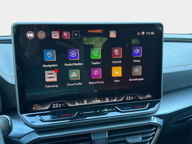 Cupra / Leon Sportstourer / Schwarz / / / 4x4 ST AHK+NAVI+eHK+KAMERA+MEMORY+ACC+19 ALU+LED, Beispielbilder, ggf. teilweise mit Sonderausstattung