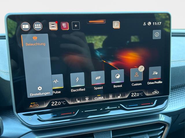 Cupra / Leon Sportstourer / Schwarz / / / 4x4 ST AHK+NAVI+eHK+KAMERA+MEMORY+ACC+19 ALU+LED, Beispielbilder, ggf. teilweise mit Sonderausstattung