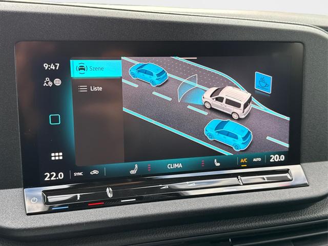 Volkswagen / Caddy Maxi / Blau / / / Caddy Maxi+ KAMERA+AHK+GJR+SHZ+PDC+ACC+LANE ASSIST, Beispielbilder, ggf. teilweise mit Sonderausstattung