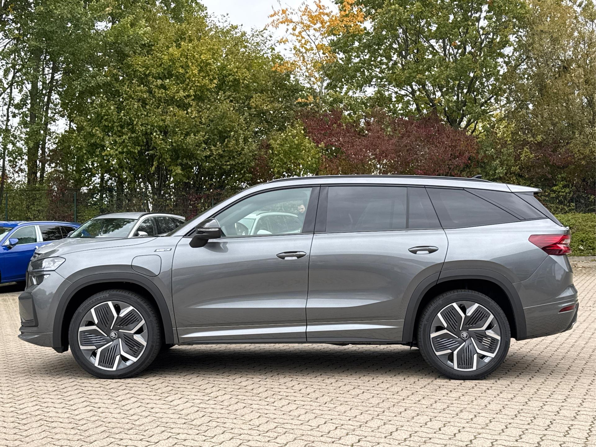 Skoda / Kodiaq / Grau /  /  / PHEV+AHK+NAVI+PANO+MATRIX-LED+KAMERA+EL. HECKKL.