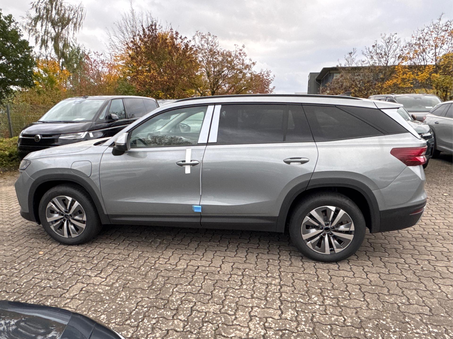 Skoda / Kodiaq / Silber /  /  / PHEV+AHK+MATRIX+NAVI+KAMERA+EL. HECKKL.+PDC