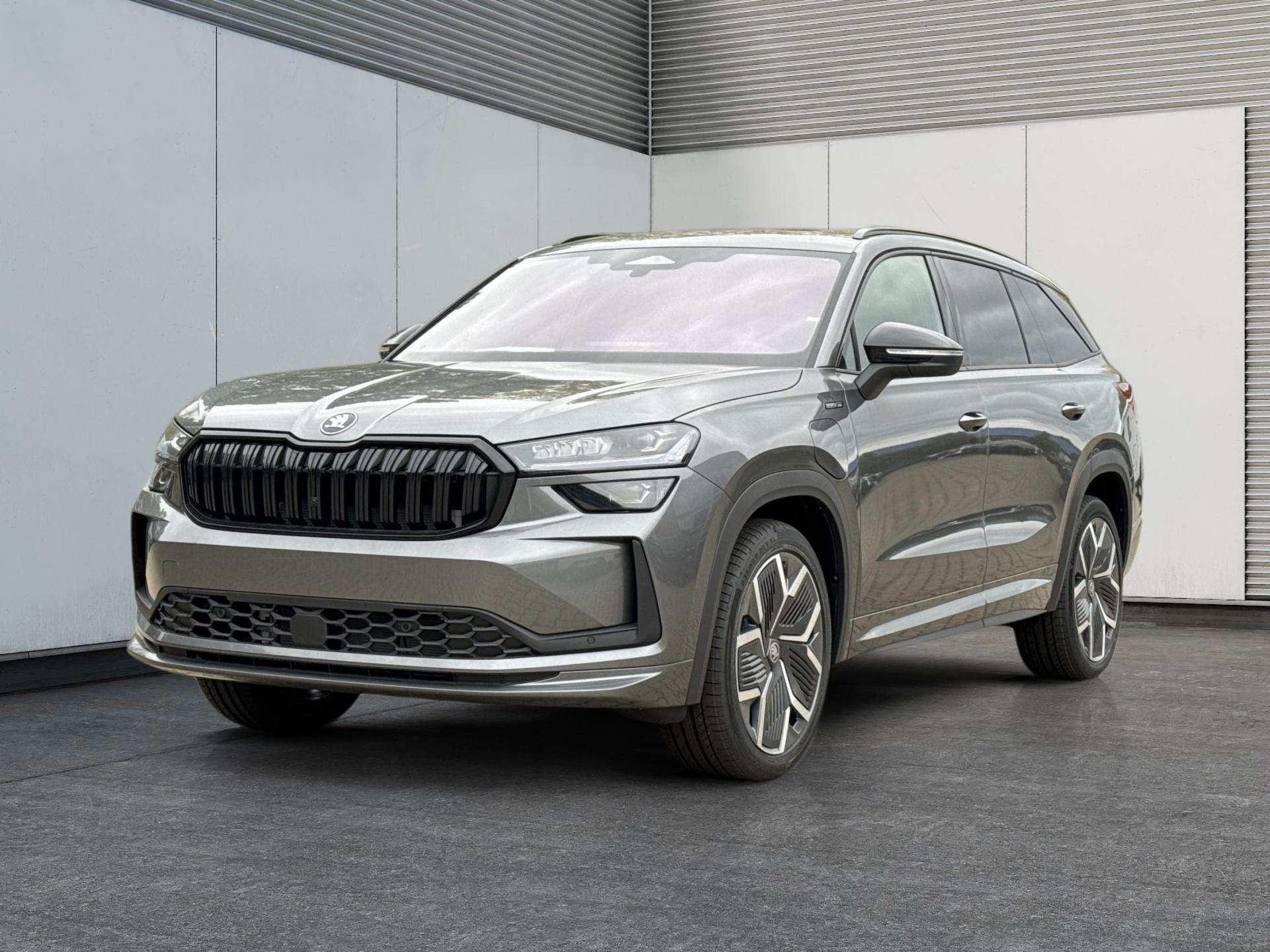 Skoda / Kodiaq / Grau /  /  / PHEV+AHK+NAVI+PANO+MATRIX-LED+KAMERA+EL. HECKKL.