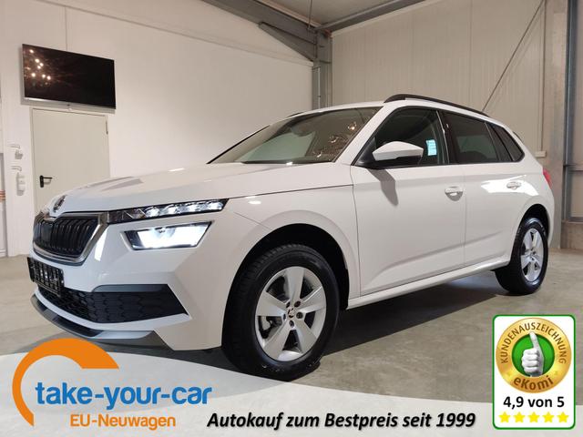 Skoda Kamiq - Ambition 1.0 TSI 110 PS-5JahreGarantie-SmartLink-SHZ-Climatronic-LED-SunSet-Tempomat-Limiter-16"Alu-Sofort Vorlauffahrzeug