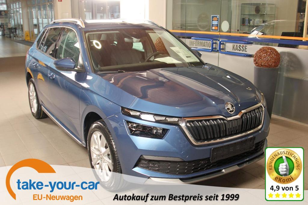 Skoda Kamiq 1.5 TSI DSG ACT Style, AHK, ACC, Kamera, DAB, 17-Zoll