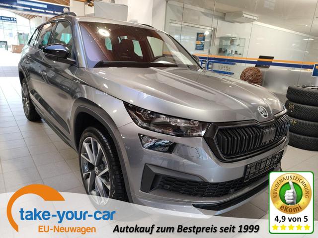 Skoda Kodiaq - Sportline 1.5 TSI DSG Sportline, AHK, Matrix, 20-Zoll, el. Klappe, 5-J Garantie Vorlauffahrzeug