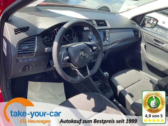 Skoda Fabia Combi - Ambition 1.0 TSI Black, LED, Kamera, Climatronic, 5-J Garantie Vorlauffahrzeug