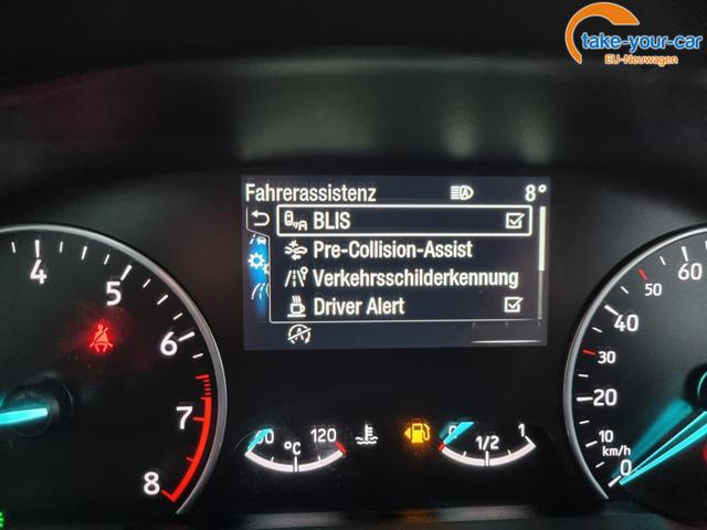 Ford EcoSport 1.0 EcoBoost 125PS Titanium Klimaautomatik Sitzheizung Ford-Radio SYNC3 DAB+ Touchscreen Bluetooth Apple CarPlay Android Auto PDC v+h Rückf.Kamera Lenkradheizung Frontscheibe beheizb. 17"LM 