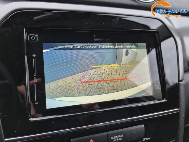 Suzuki Vitara 1.4 Hybrid 2WD 129PS Comfort LED-Scheinwerfer Klimaautomatik Sitzheizung Radio DAB+ 7"-Touchscreen mit Bluetooth Apple CarPlay Android Auto Rückf.Kamera ACC 17-LM Verkehrsz.Erk. Toter-Winkel-Assistent 