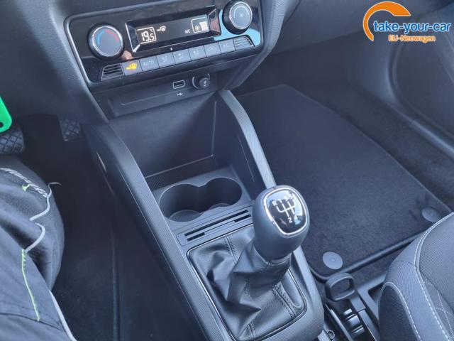 Skoda Fabia Combi 1.0 TSI 95PS Ambition Klimaautomatik Sitzheizung Radio DAB+ Bluetooth Touchscreen Apple CarPlay Android Auto PDC 15"LM 