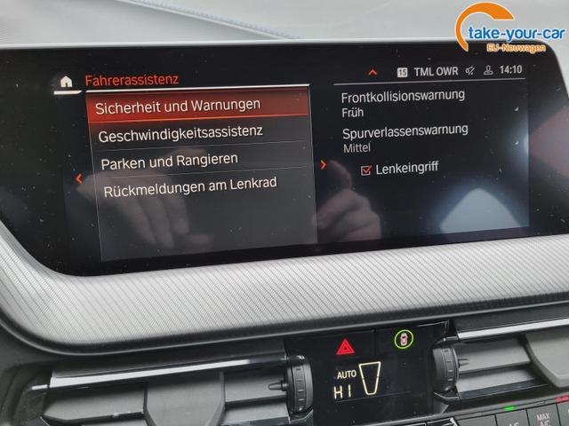 BMW 1er 118i 1.5 136PS Automatik M Sport LED-Scheinwerfer Sitzheizung Teilleder Klimaautomatik Navi Bluetooth DAB Touchscreen Apple CarPlay Android Auto PDC v+h Rückf.Kamera Keyless 