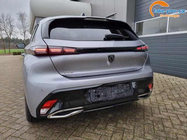 Peugeot 308 1.2 PureTech 130PS Automatik Allure 5-türig LED-Scheinw. Sitzheizung Teil-Leder Klimaautomatik Navi Touchscreen Bluetooth DAB Apple CarPlay Android Auto PDC v+h Rückf.Kamera 17-LM 
