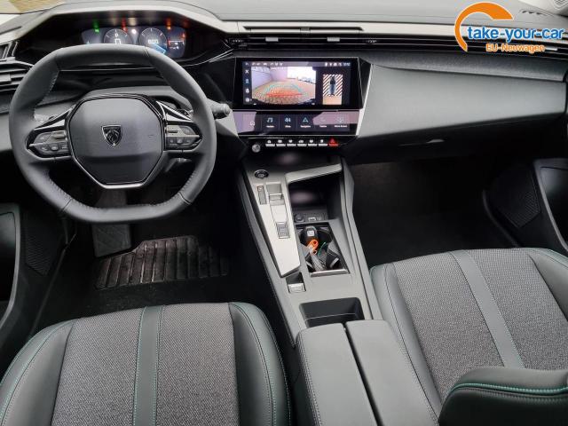 Peugeot 308 1.2 PureTech 130PS Automatik Allure 5-türig LED-Scheinw. Sitzheizung Teil-Leder Klimaautomatik Navi Touchscreen Bluetooth DAB Apple CarPlay Android Auto PDC v+h Rückf.Kamera 17-LM 