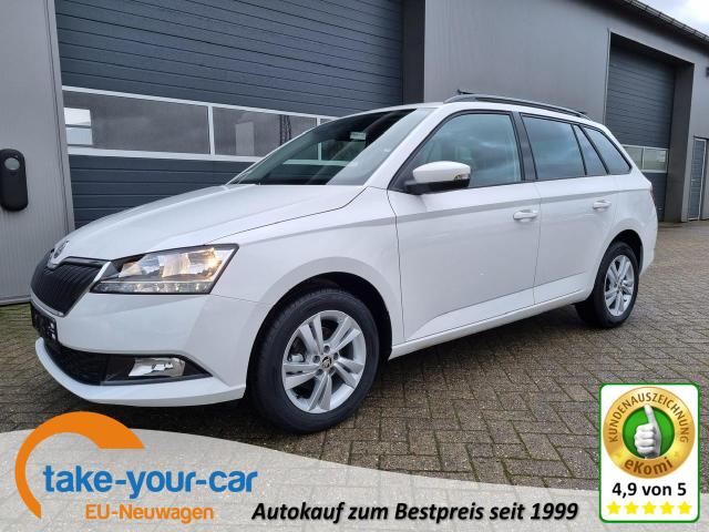 Skoda Fabia Combi - 1.0 TSI 95PS Ambition Klimaautomatik Sitzheizung Radio DAB  Bluetooth Touchscreen Apple CarPlay Android Auto PDC 15