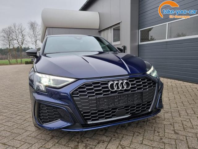 Audi A3 Limousine Limo S-Line 30 TFSI 110PS S-Tronic LED-Scheinw. Klimaautomatik Sitzheizung Sportsitze Audi-Radio Touchscreen Apple CarPlay Android Auto PDC v+h 2x Keyless 18"LM abg.Scheiben Tempomat 