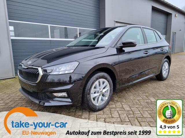 Skoda Fabia - 1.0 TSI 95PS Style 5-türig Rückf.Kamera Sitzheizung Klima Parksensoren Komfortsitze+Armlehne Skoda-Radio Apple CarPlay Android Auto Bluetooth Tempomat 15-LM Chromzierleisten am Seitenfenstern Vorlauffahrzeug