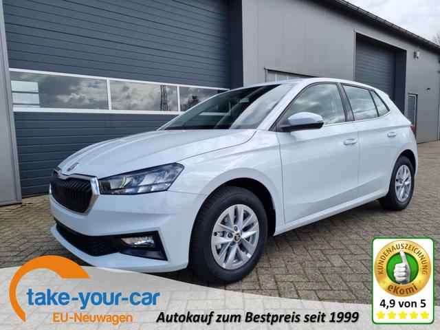 Skoda Fabia - 1.0 TSI 95PS Style 5-türig Rückf.Kamera Sitzheizung Klima Parksensoren Komfortsitze+Armlehne Skoda-Radio Apple CarPlay Android Auto Bluetooth Tempomat 15-LM Chromzierleisten am Seitenfenstern Vorlauffahrzeug